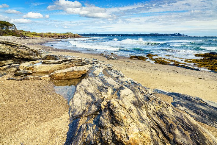 Crescent Beach State Park in Cape Elizabeth, Maine