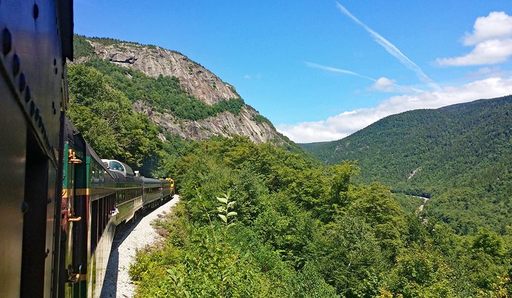 View from the Conway Scenic Railroad