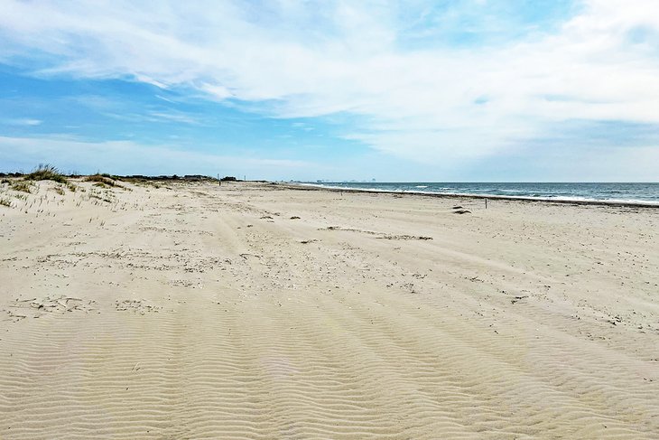 Front Beach at Corson’s Inlet State Park