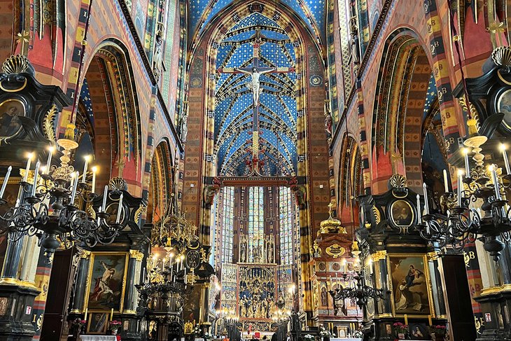 Interior of St. Mary's Basilica