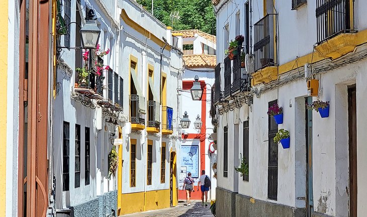 A street in the Old Jewish Quarter