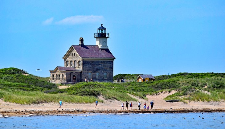 Beach at Block Island North Light