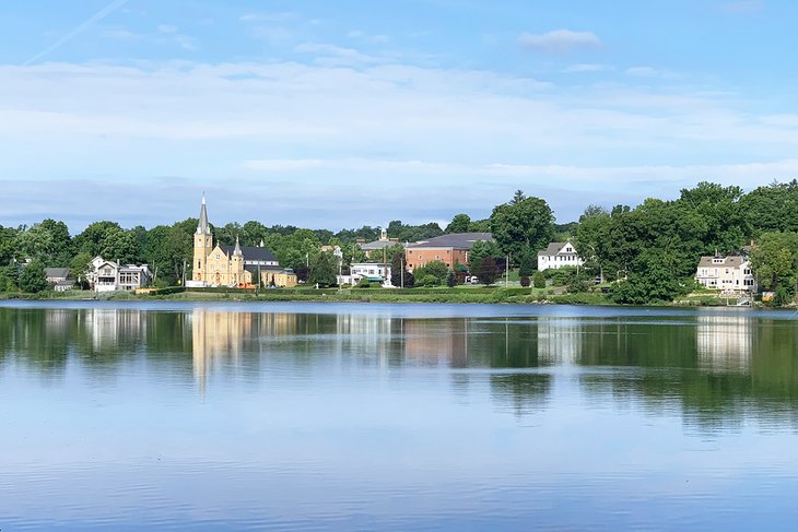 Saugatuck River in Westport, CT