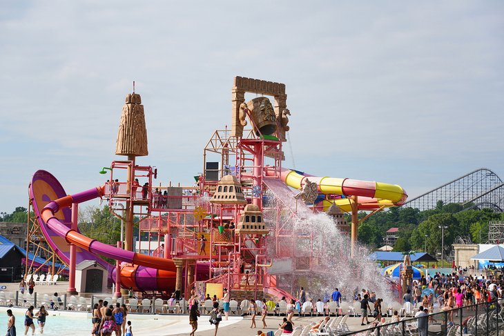 Water park in the Wisconsin Dells