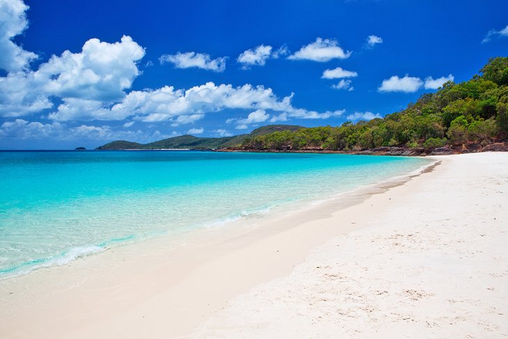 Whitehaven Beach in Queensland's Whitsunday islands