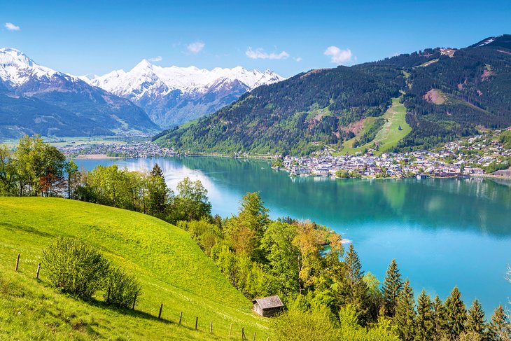 View over Zell am See