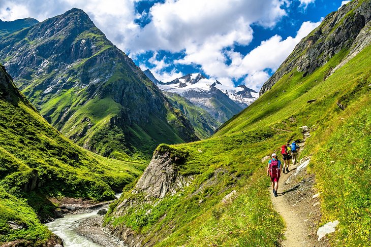 Hikers in Tirol