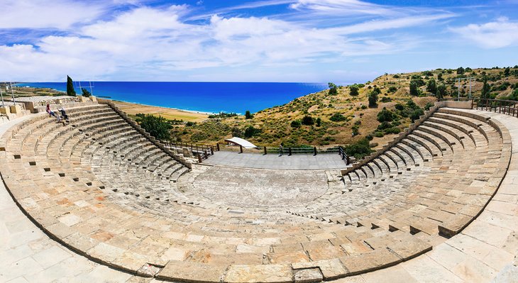 Ancient Kourion's theater