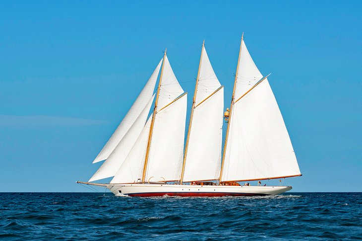 Three-Masted Windjammer