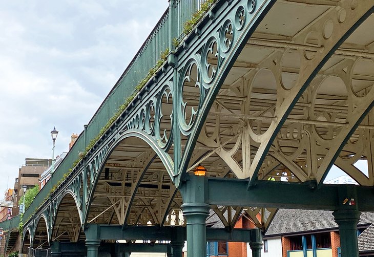 The Iron Bridge in Exeter