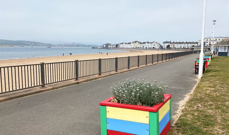 Esplanade in Exmouth