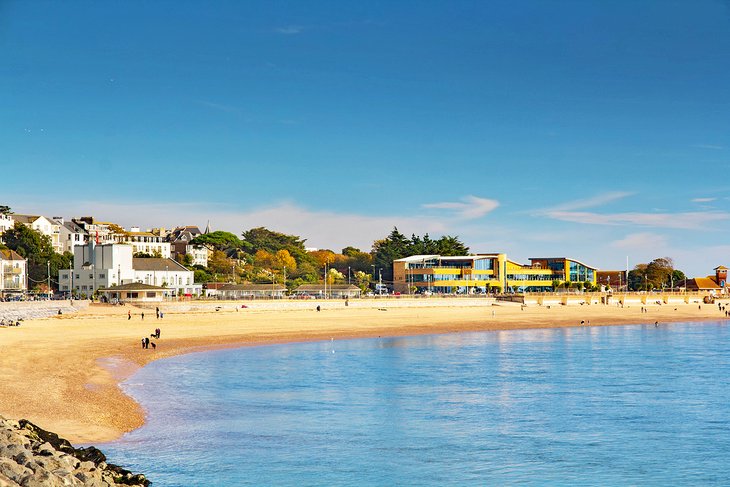 Exmouth Beach and waterfront