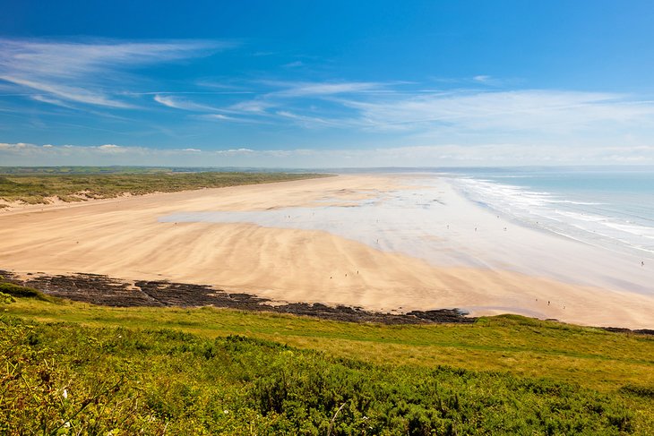 View over Saunton Sands