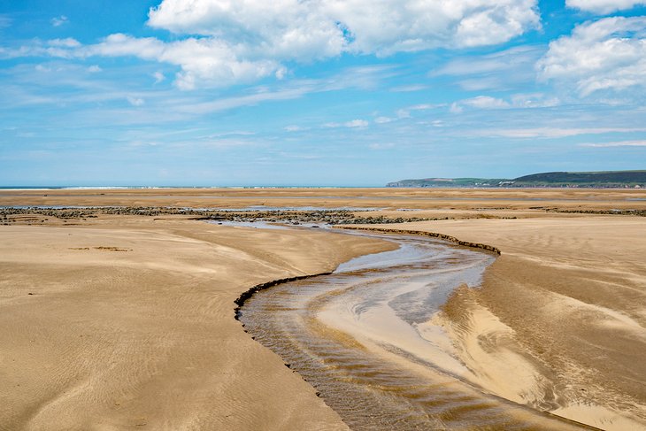 Westward Ho! Beach in North Devon