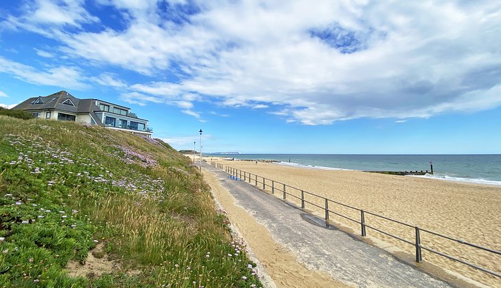 Beautiful beach in Bournemouth