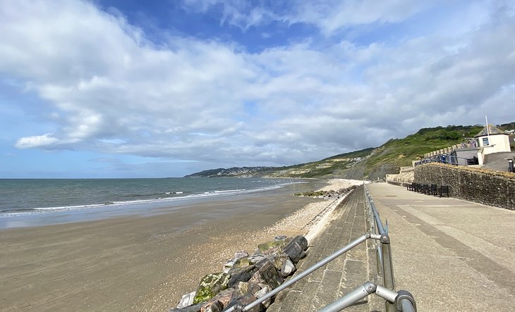 Beach in Charmouth