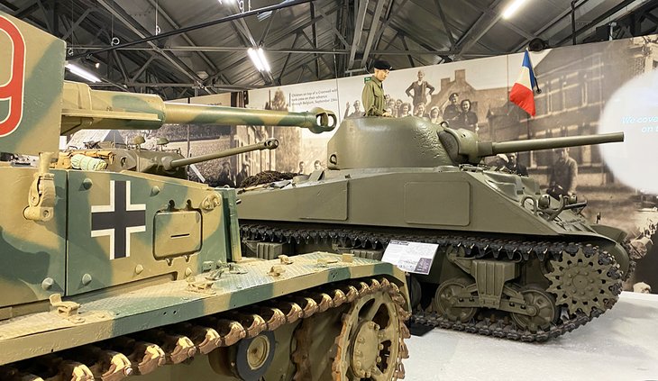 Tank Museum on the Bovington military base