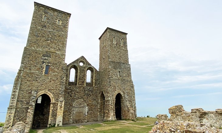 Abbey ruins in Reculver