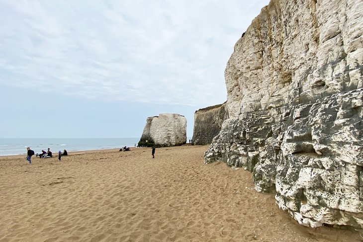 Botany Bay beach on the Kent coast