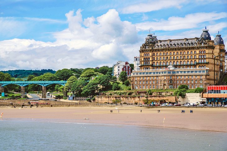 Scarborough Beach and the Grand Hotel Scarborough