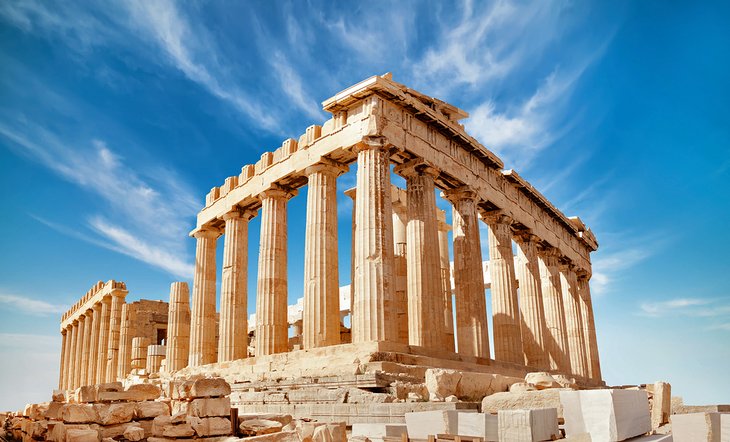 Parthenon in Athens