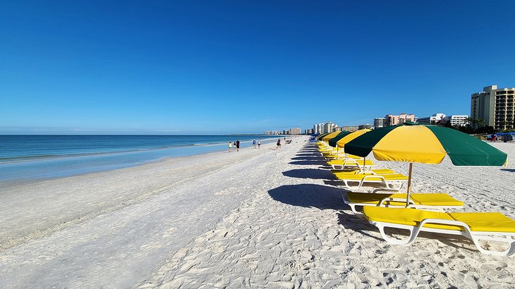 A beach on Marco Island