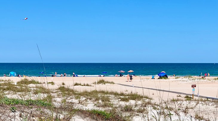 Anastasia State Park beach