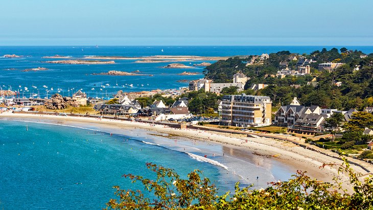 View over Trébeurden