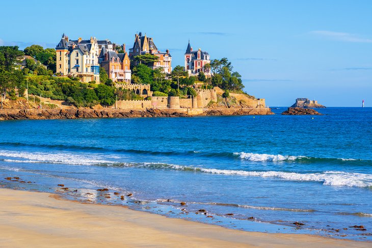 Plage de l'Ecluse, Dinard, Brittany