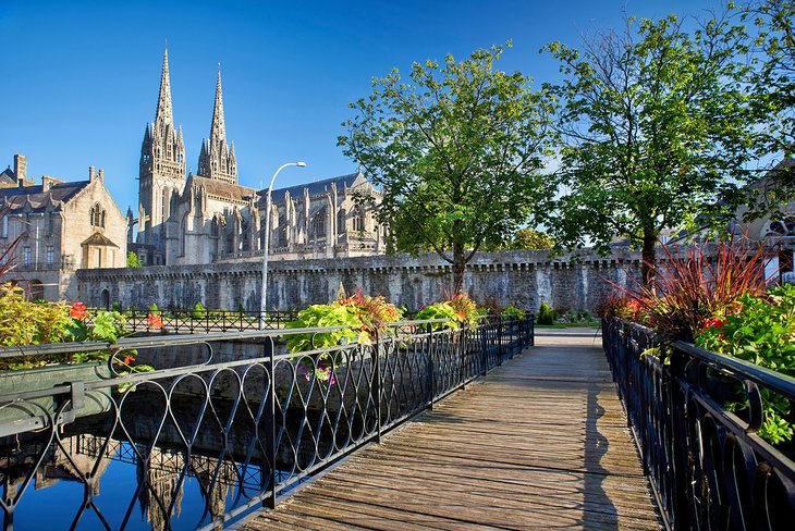 Cathédrale Saint-Corentin in Quimper, Brittany