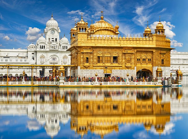 The Golden Temple in Amritsar