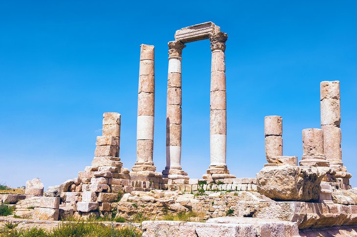 Temple of Hercules in Amman