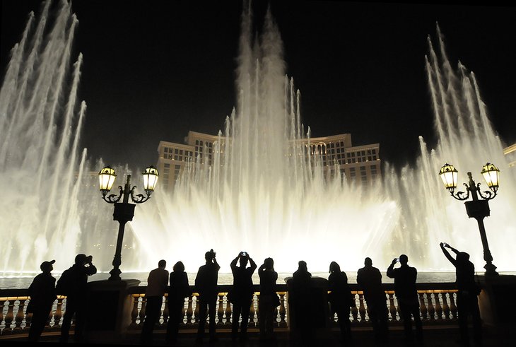 Fountain show at Bellagio, Las Vegas
