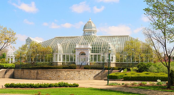 Palm House at the Franklin Park Conservatory and Botanical Gardens