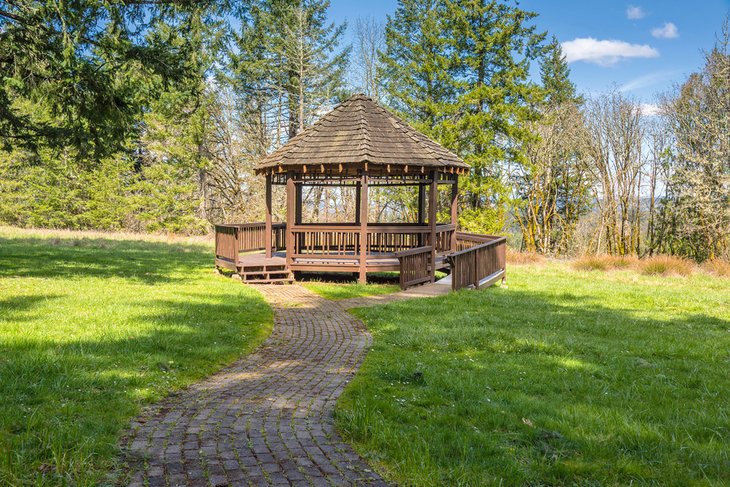 Gazebo at Milo McIver State Park