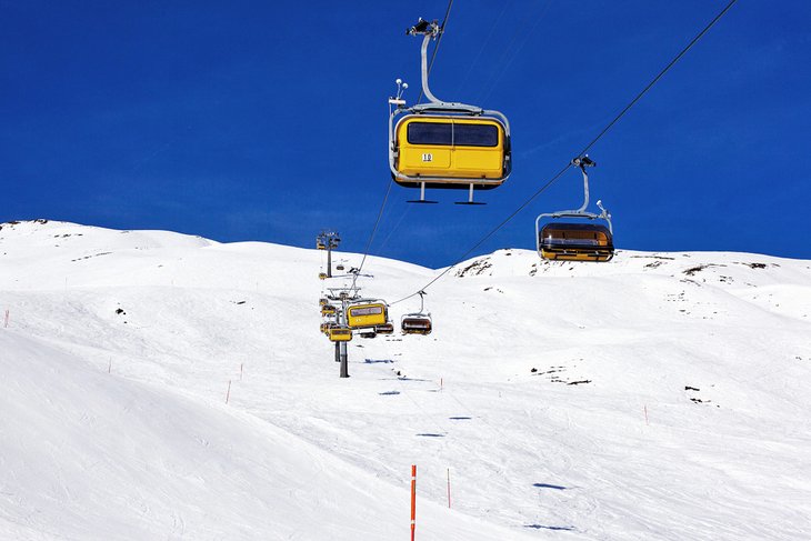 Skiing at St. Moritz