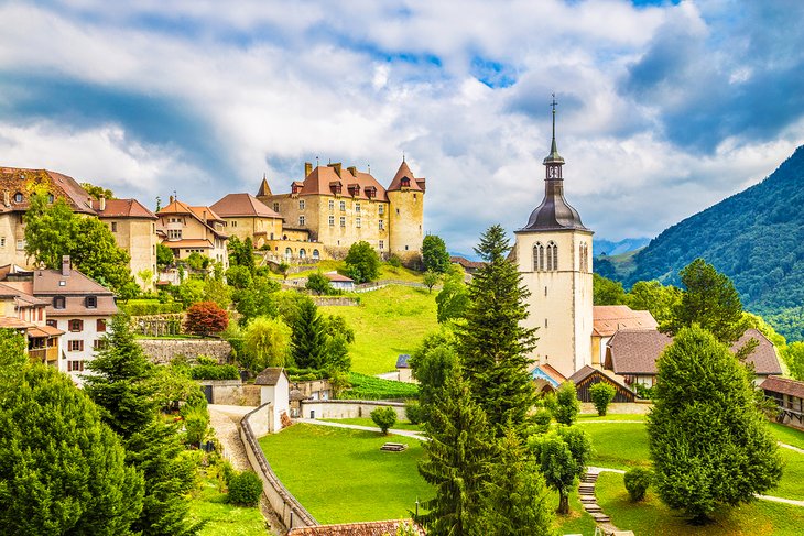 Medieval town of Gruyeres