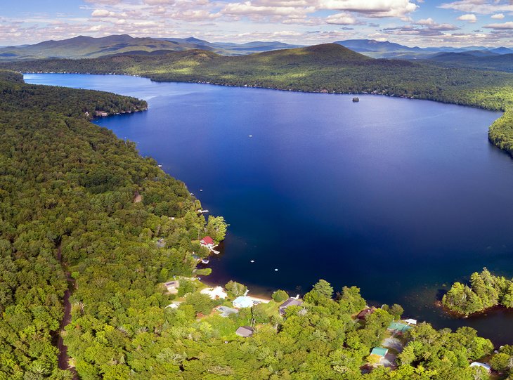 View over Maidstone Lake, Vermont