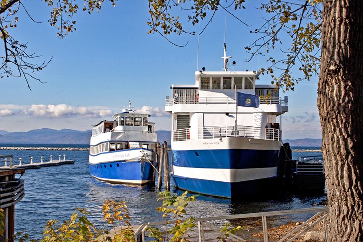 Lake Champlain Cruise Boats, Burlington