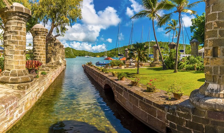 Causeway in English Harbour, Antigua