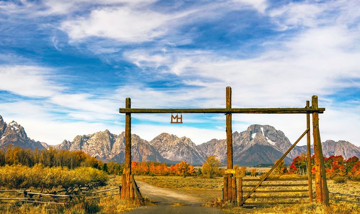 Moose Head Ranch, a dude ranch inside Grand Teton National Park