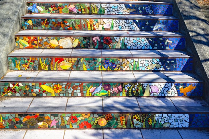 16th Avenue Tiled Steps, San Francisco