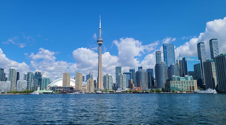 View of Toronto from Lake Ontario