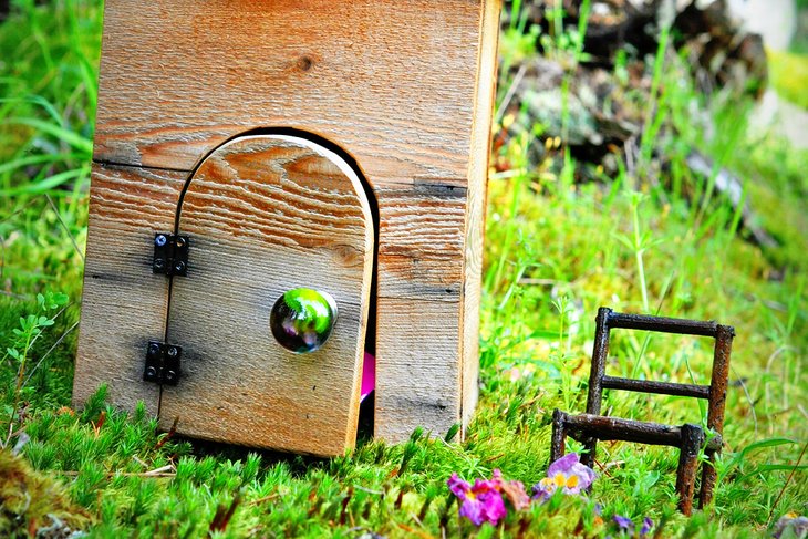 Fairy Door on Salt Spring Island