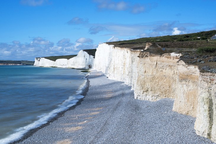 Birling Gap and the Seven Sisters chalk cliffs