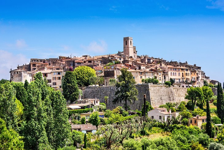 The hilltop town of Saint-Paul de Vence