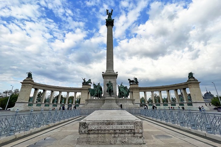 Millennium Monument in Heroes' Square