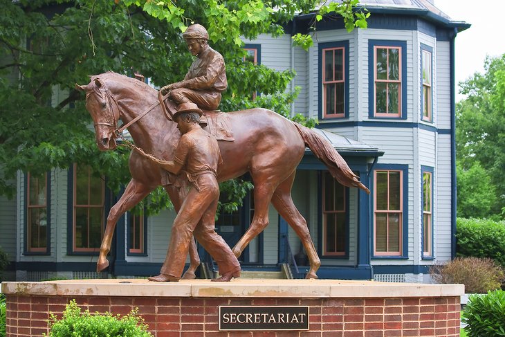 Secretariat Statue at the Kentucky Horse Park