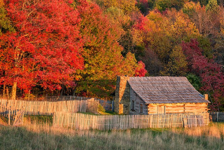 Cabin in Cumberland Gap National Historical Park