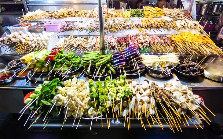 Skewers at Jalan Alor